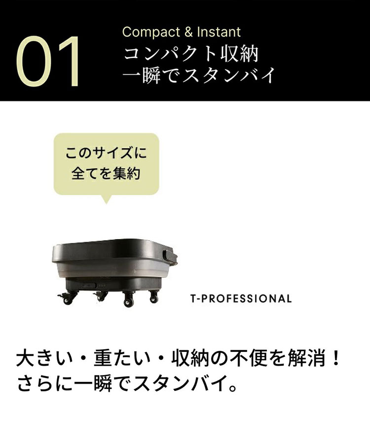T-PROFESSIONAL コードレス高圧洗浄機 スタンダードセット THE HYDRO