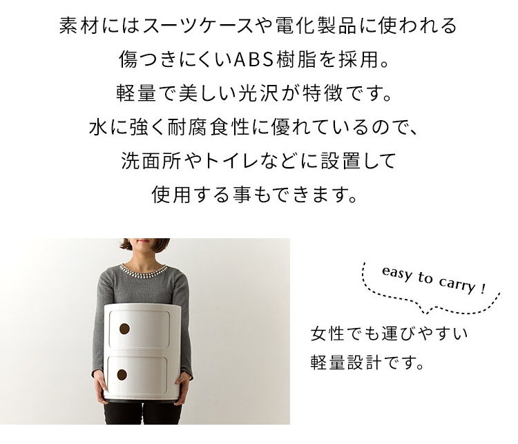 コンポニビリ 3段 リプロダクト デザイナーズ家具 収納 ボックス コンポニビリ 3段 リプロダクト デザイナーズ家具 収納 ボックス