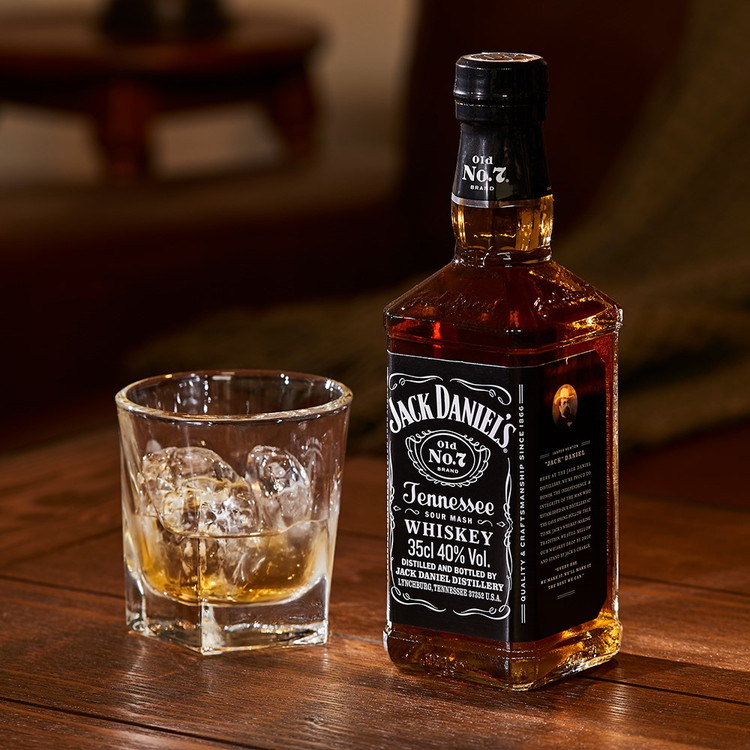 ジャックダニエル ブラック（オールドNO.7）350ml ラッピング済み
