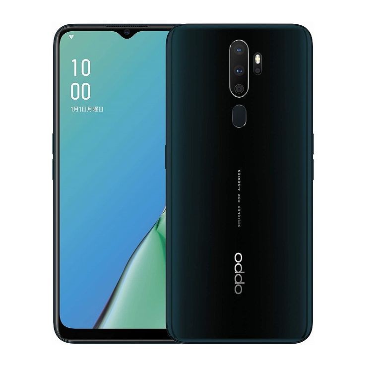 OPPO オッポ A5 2020 SIMフリー CPH1943-BL ブルー 6.5インチ