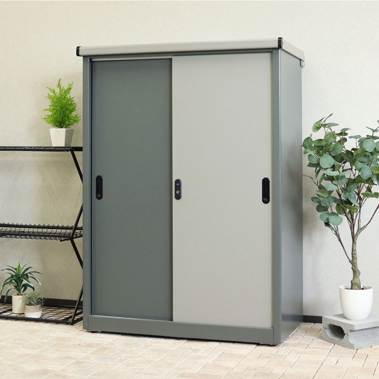 物置 Ave ラージ 存在感 幅90.5cm コンパクトサイズ 収容力 収納力