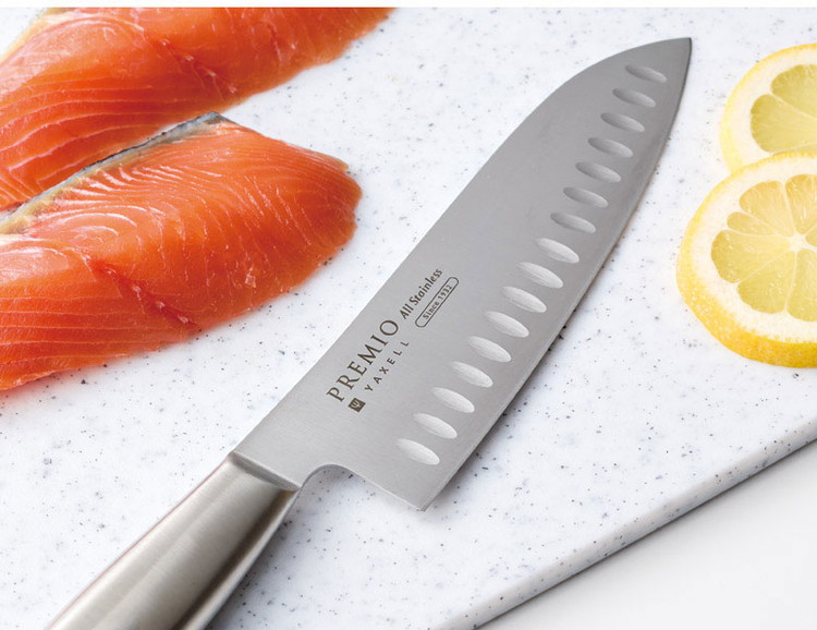 包丁&キッチンハサミ 3点セット オールステンレス プレミオ 31813