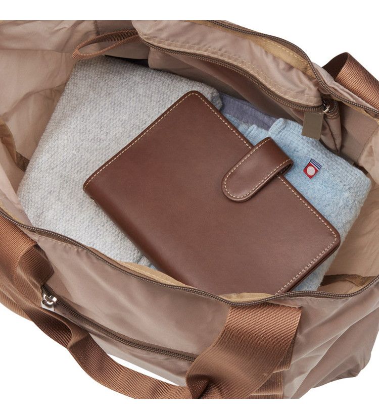 ポケッタブルボストンバッグ ベージュ アーバンリサーチ ブランド