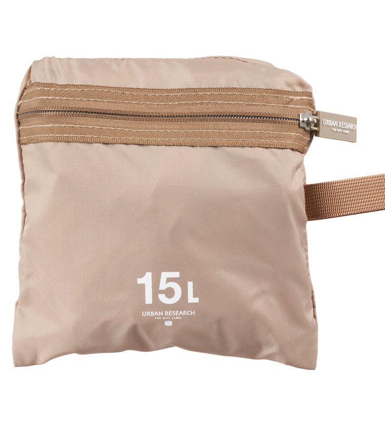 旅行かばん・小分けバッグ NEIGHBORHOOD POCKETABLE BOSTON BAG ポケッタブルボストンバッグ ベージュ アーバンリサーチ ブランド