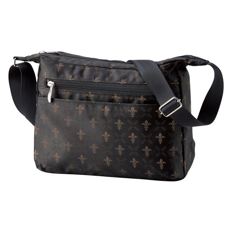 【送料無料】桐生ジャガードショルダー（ブラック）　ＲＬＵ−１０００１ＢＫ　ＲＬＵ−１０００１ＢＫ【ギフト館】 桐生ジャガードショルダー ブラック バッグ RLU-100001BK 代引不可