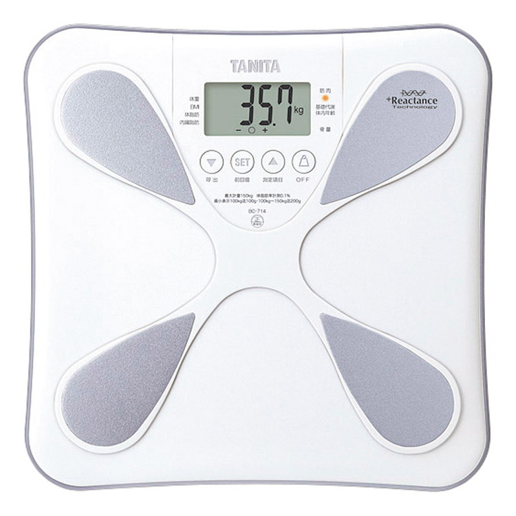 ActiveSlender+新品パッド2組+新品体組成計 体組成計 タニタ 健康・理美容器具 BC-714-WH 代引不可 : リコメン堂