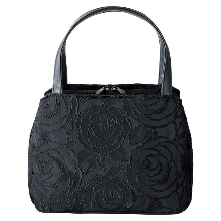 山梨県富士吉田ふじやま織手提げ(ブラック) バッグ MKW-15000BK(代引不可)【送料無料】 山梨県富士吉田ふじやま織手提げ ブラック バッグ MKW-15000BK 代引