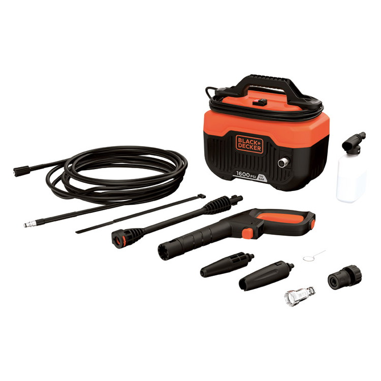 開封未使用 ブラック&デッカー 高圧洗浄機 コンパクトウォッシュ PW1200 BLACK＆DECKER ☆ PayPay(ペイペイ)決済可能 ☆ 札幌市 豊平区 平岸 アウトレットモノハウス BLACK+DECKER(ブラックアンドデッカー) / 高圧洗浄機/PW1200
