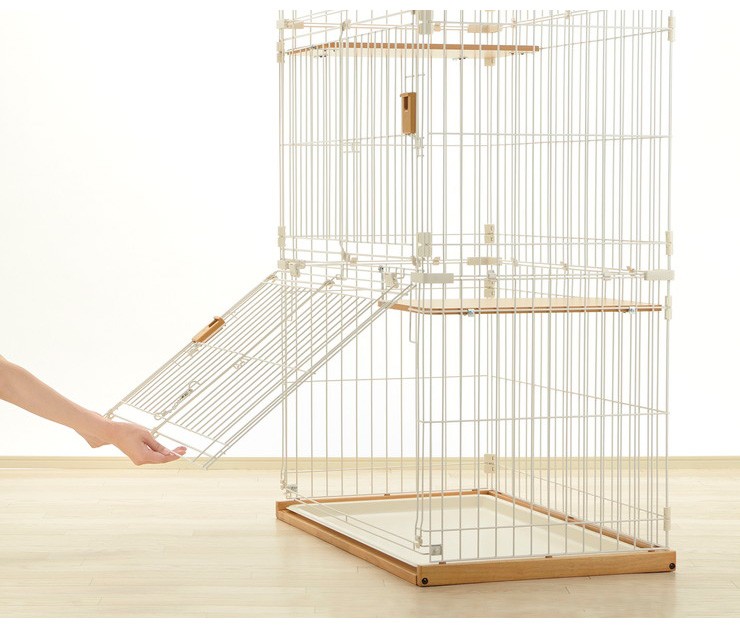 リッチェル（Richell） 木製お掃除簡単キャットサークル M 猫用 ペット