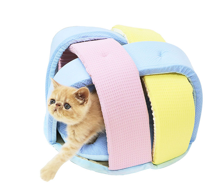 ペッツルート 猫用 夏用 ベッド クッション ニャンとも涼やか