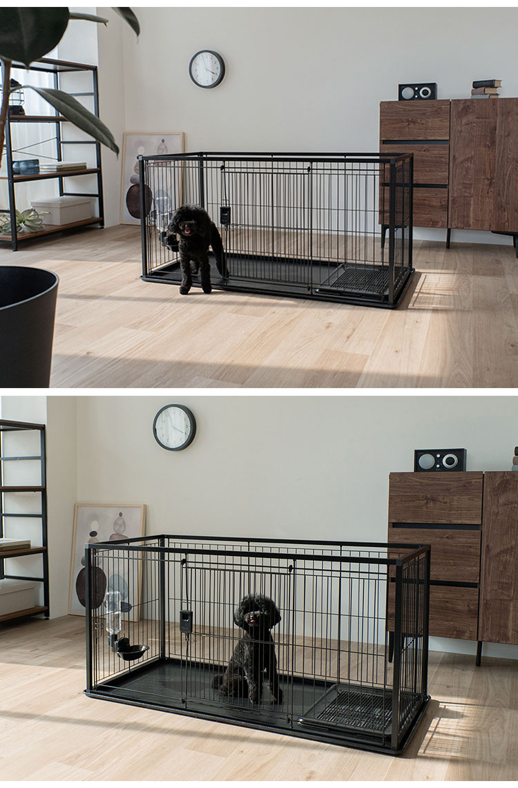リッチェル 犬用 サークル ケージ 120×60cm 高さ60cm シンプル