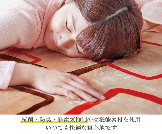 sugibou PremiumBoa 電気毛布 掛敷兼用 冬 あったか 暖房 代引不可