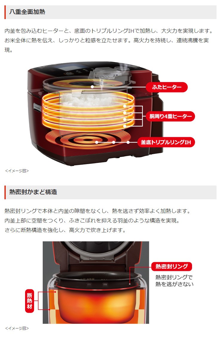 高品質 Mitsubishi 三菱 Nj Vxa10 W ピュアホワイト Ih炊飯器 炭炊釜 Mitsubishi 三菱 炭炊釜 Nj Vxa10 W ピュアホワイト Ih炊飯器 炊飯器 Www Reinnec Cl