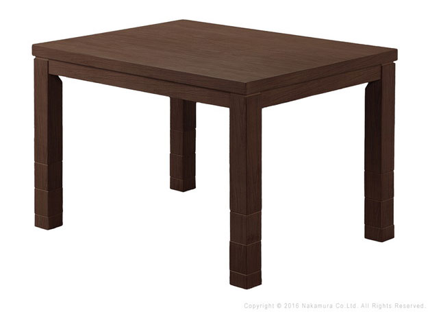 パワフルヒーター 6段階に高さ調節できるダイニングこたつ スクット