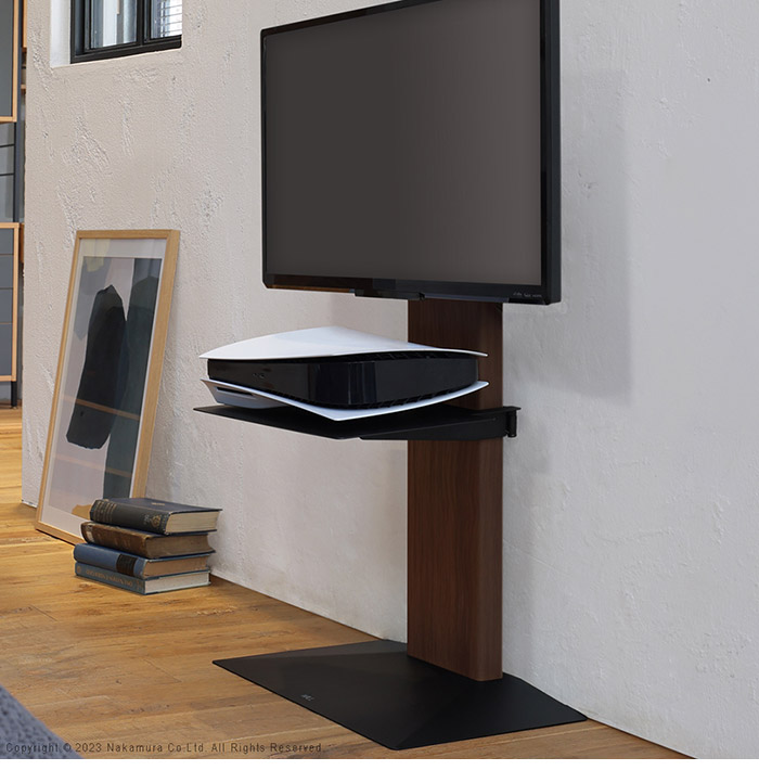 WALLインテリアテレビスタンドV3 mini 専用棚板 DVDレコーダー BD 