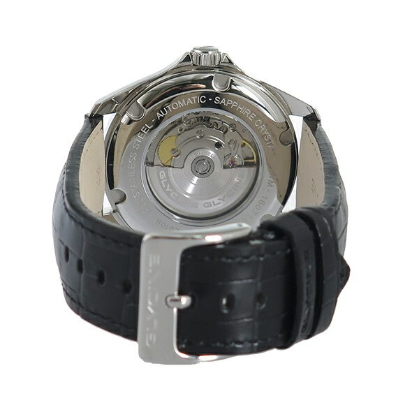 ケース⋟ グライシン ブラック 送料無料 リコメン堂 - 通販 - PayPayモール GLYCINE 自動巻き メンズ 腕時計 GL0109 ブラック ユニークな