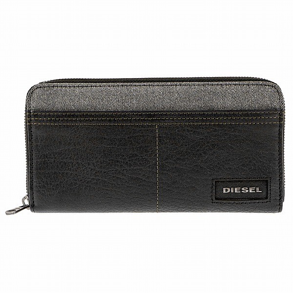 これはお得 ディーゼル Diesel 長財布 メンズ X Pr185 H6027 ブラック 送料無料 纏3本継ぎ 財布 帽子 ファッション小物 財布 長財布 Hux Jp