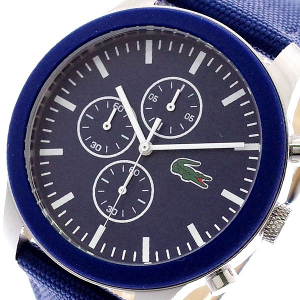 最高の ラコステ Lacoste 腕時計 メンズ L 12 12 クォーツ ネイビー ネイビー 激安特価 Artech Mi It