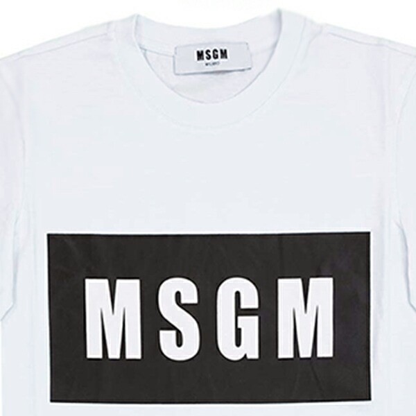 最新作セール エムエスジーエム MSGM Tシャツ 2640MM67-WH Sサイズ