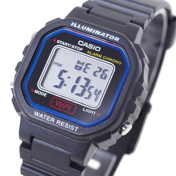 カシオ CASIO 腕時計 レディース LA-20WH-1C クォーツ ブラック :md-wq00036599:リコメン堂 - 通販 -  Yahoo!ショッピング