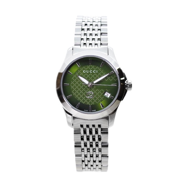 GUCCI グッチ 腕時計 レディース YA1265008 クォーツ グリーン