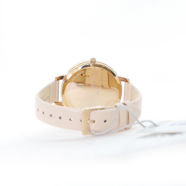 オリビアバートン OLIVIA BURTON 腕時計 レディース OB16EB01 クォーツ ホワイト ヌードピンク 送料無料