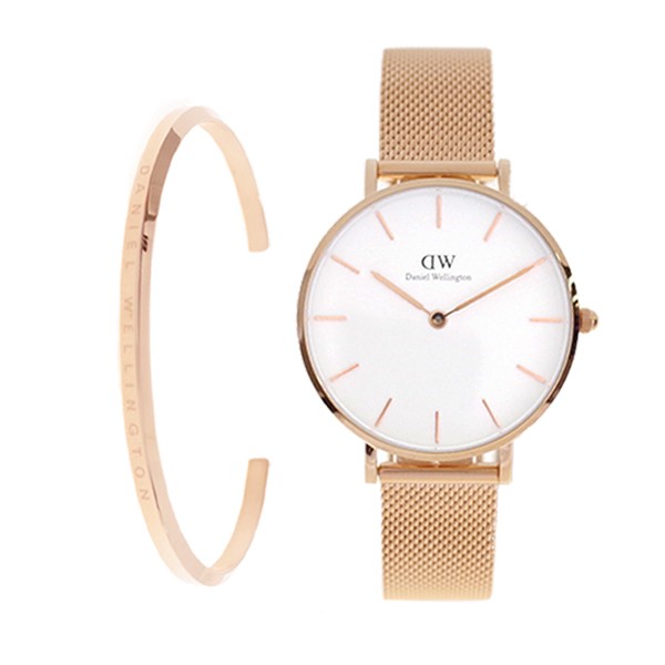 ダニエルウェリントン DANIEL WELLINGTON 腕時計 バングルS 限定セット レディース DW00700033 クォーツ ホワイト  Classic Petite 32mm メルローズ 送料無料 :md-wq00038433:リコメン堂 - 通販 - Yahoo!ショッピング