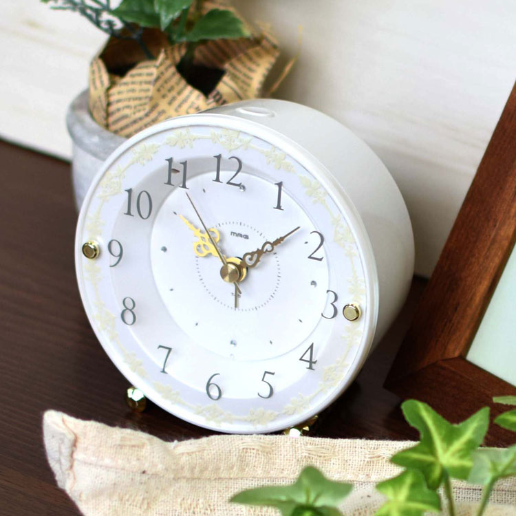 MAG マグ アナログ時計 電子音目覚まし時計 コリンヌ インテリア