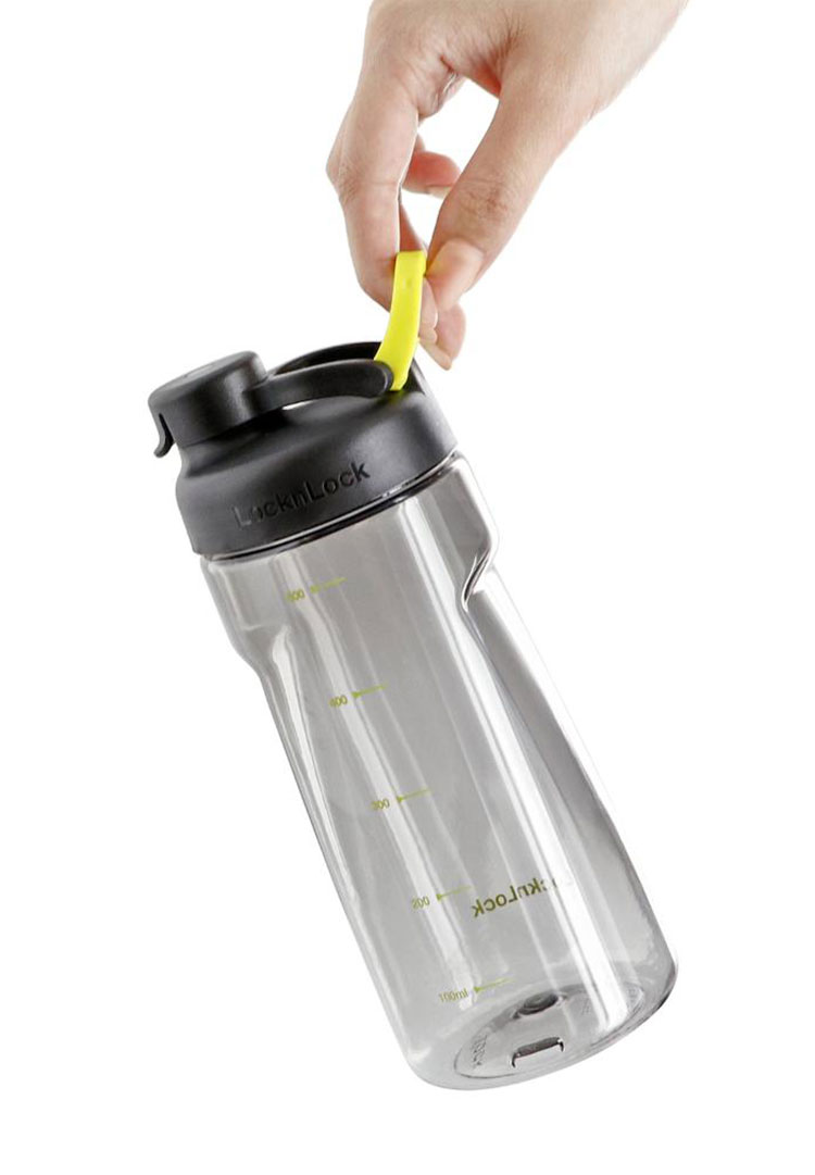 ロック&ロック ウォーターボトル 水筒 軽量 550ml ABF723BLK Active
