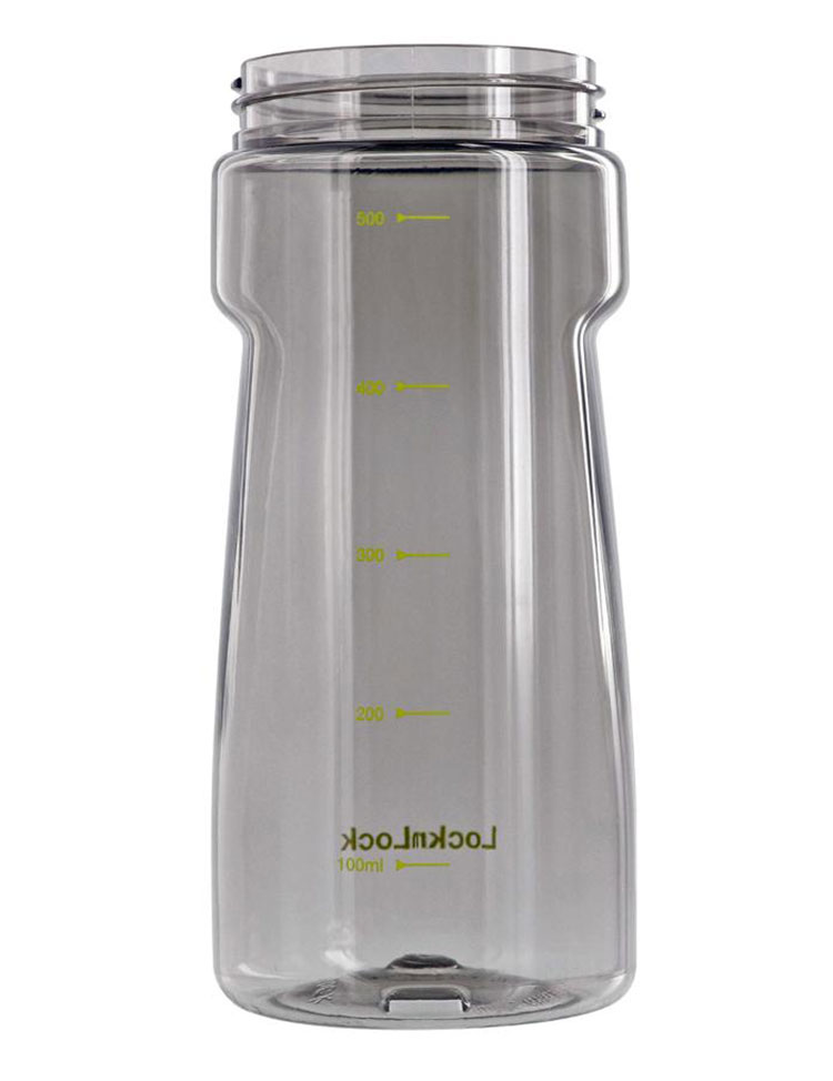 ロック&ロック ウォーターボトル 水筒 軽量 550ml ABF723BLK Active