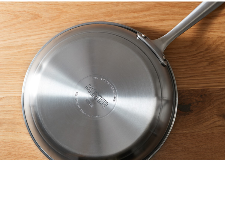 MEYER マイヤー フライパン 26cm 日本製ステンレス ガス火 IH対応