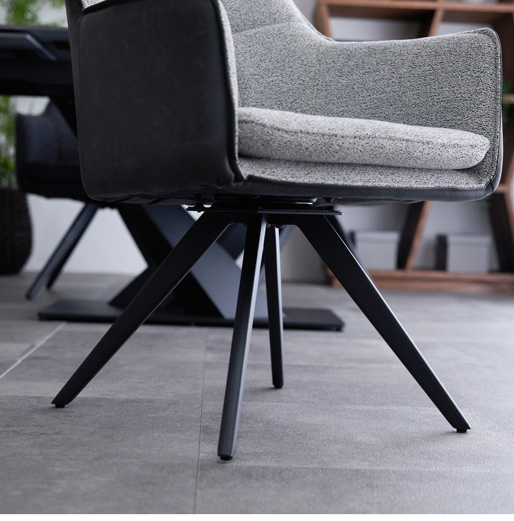 ダイニングチェア 単品 ファブリック チェア 椅子 イス オフィスチェア