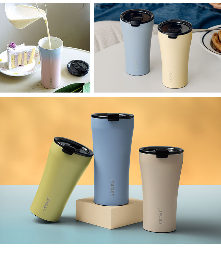 STTOKE ストーク セラミック タンブラー 355ml Lサイズ ミルクOK 