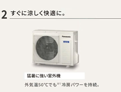 パナソニック エアコン エオリア 主に6畳用 2.2kW 単相100V 冷房 6畳 - 9畳 暖房 5畳 - 6畳 内部クリーン Fシリーズ  ルームエアコン 6畳用 Panasonic 代引不可