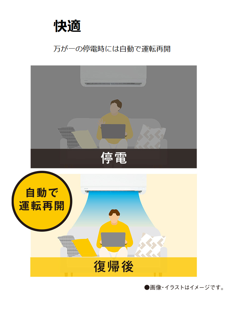 エアコン 取り付け 工事 東芝 RAS-U221M W 主に6畳用 2.2kW 大清快