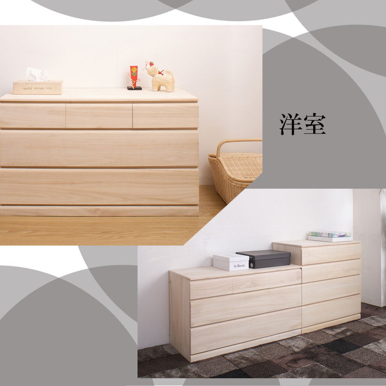 国産 桐製 クローゼットチェスト 幅90 3段 大川家具 キャスター付 完成品 桐 チェスト 3段 日本製 大川家具 桐たんす タンス 三段 幅100 収納