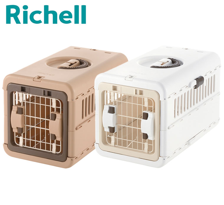 リッチェル（Richell） ペット用 キャリー ケース 折りたたみ Sサイズ