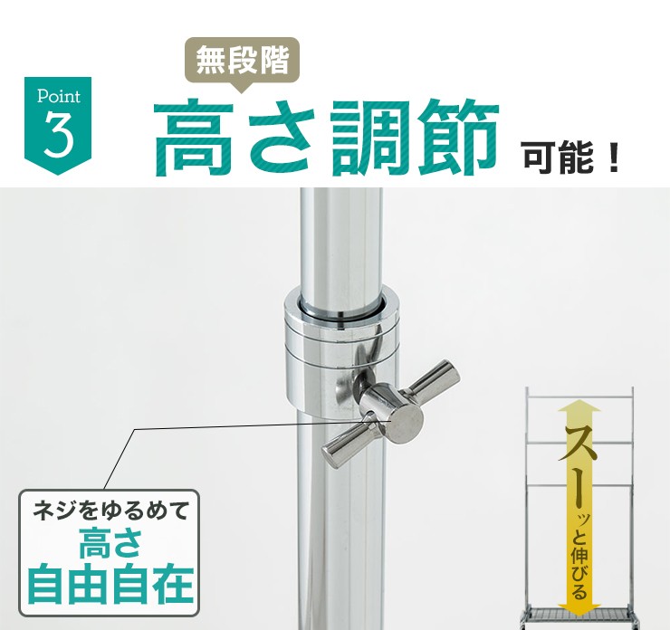 お得人気 ハンガーラック ラック 収納 スチール スチールハンガー 丈夫 頑丈 業務用 棚付き ダブル 幅90cm 耐荷重120kg 公的機関試験済 代引不可 リコメン堂 - 通販 - PayPayモール 通販爆買い
