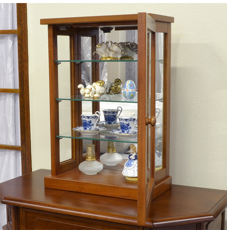 完成品 コレクションケース 幅40cm 奥行20cm 高さ58cm コレクション 縦