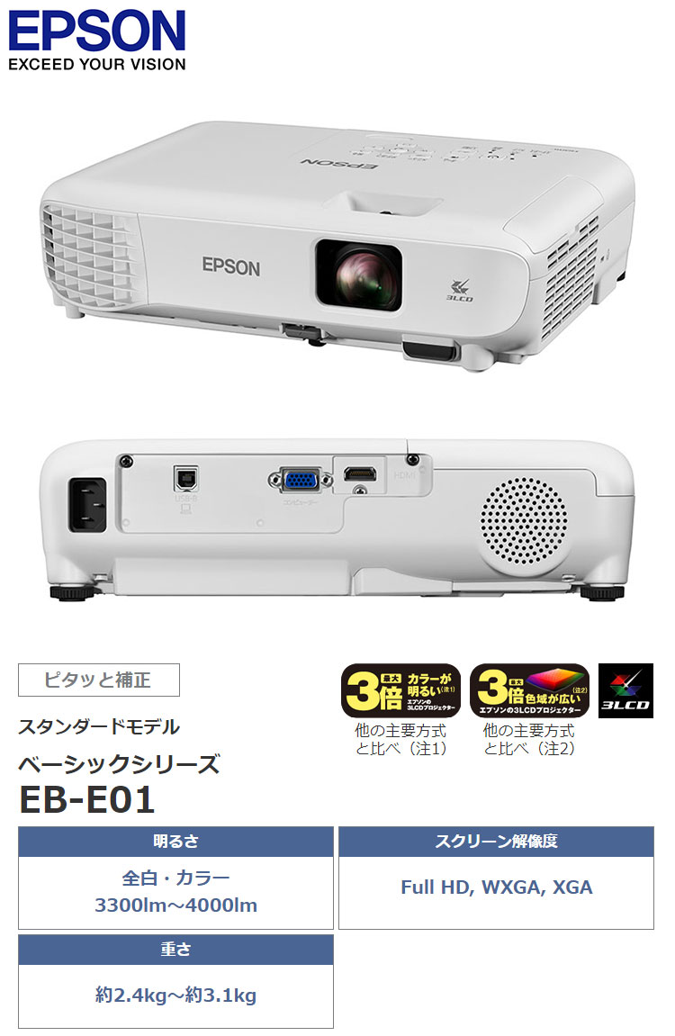 7周年記念イベントが エプソン ビジネスプロジェクター 液晶 4000lm