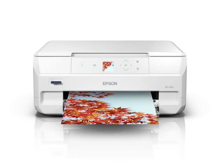 複合機 プリンター EPSON EP-717A A4カラーインクジェット複合機