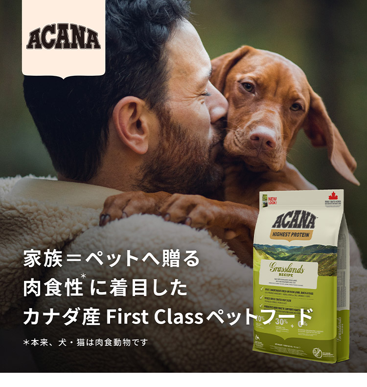 ACANA Senior Recipe ドライフード2kg×2袋 2個セット アカナ アダルトスモールブリードレシピ 6kg x2 12kg