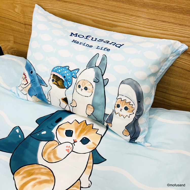 mofusand 布団カバー 2点セット 掛け布団カバー 枕カバー シングルロング 43×63cm 150×210cm キャラクター かわいい 可愛い  ぢゅの もふさんど 代引不可 : p3-4548598384776 : リコメン堂 - 通販 - Yahoo!ショッピング