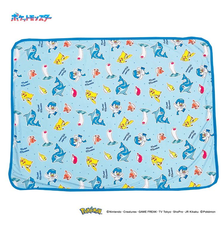 クールブランケット ポケモン 100×70cm リバーシブル パイル生地