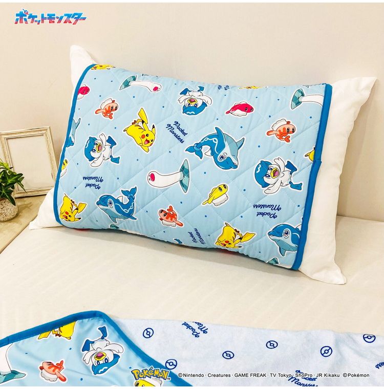 ポケモン　冷感ケット　枕カバー　枕パッド p3-4548598405631-001.jpg