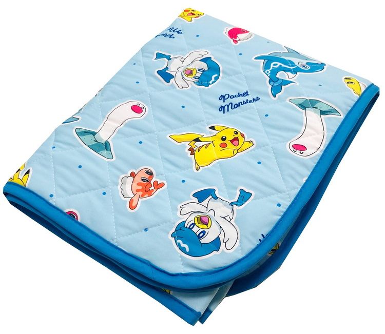 専用3点新品　ポケモン冷感敷きパッド　ドオー・ヌオー・ウパー　②グレー ポケモン - ポケモン ポケットモンスター 敷きパッド 冷感