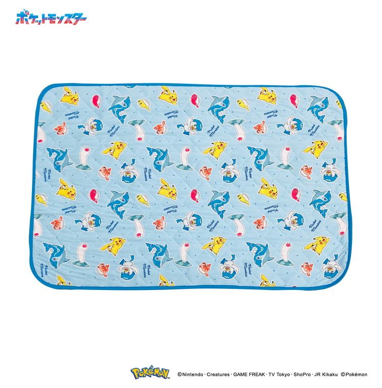 専用3点新品　ポケモン冷感敷きパッド　ドオー・ヌオー・ウパー　②グレー 新品 ポケモン冷感敷きパッド ドオー・ヌオー・ウパー ①