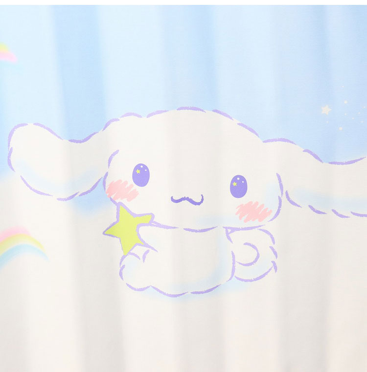 MORIPiLO サンリオ 遮光カーテン 幅100x200cm丈 2枚組 シナモロール 絵