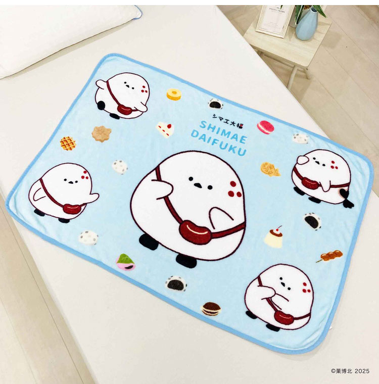 MORIPiLO ひざ掛け ブランケット シマエ大福 グッズ シマエナガ