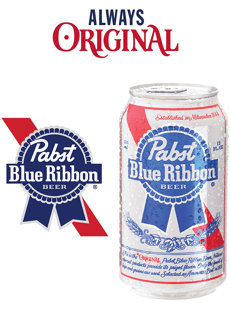 pabst blue ribbon パブストブルーリボン バーマット